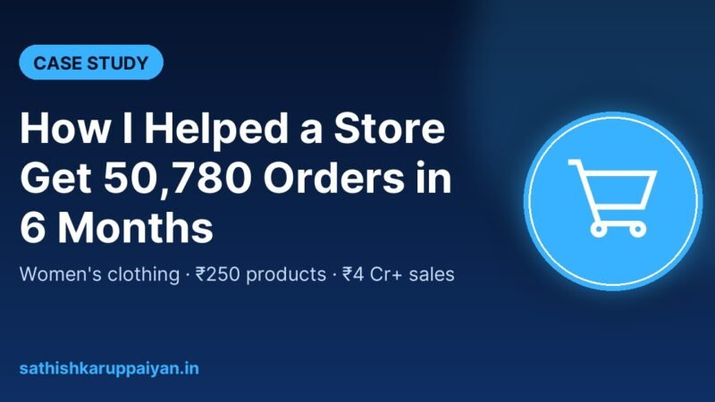 How to Get More Orders for an Online Clothing Store: 50,780 Orders in 6 Months